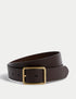 Leather Textured Casual Belt